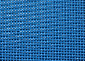 China Blue Square Hole Polyester Mesh Belt , Food Industries Drying , Washing And Conveyor wholesale