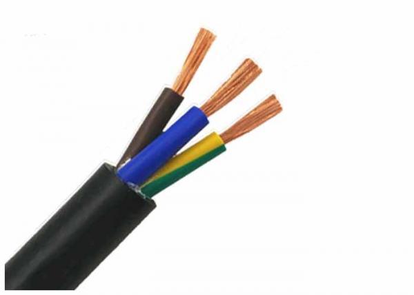 Quality PVC Insulated / Sheathed Electrical Cable Wire Flexible Copper Conductor 3 Cores Wire Cable for sale
