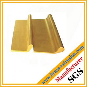 China door hinge brass extrusion profiles locks profiles brass hpb58-3, hpb59-2, C38500 5~180mm OEM ODM brass profiles factory on sale