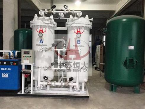 Quality Auto Control PSA Nitrogen Generating Plant , PSA N2 Generator For Hospital for sale