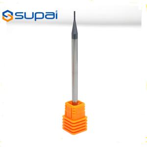China 45 Degree Miniature Carbide End Mills For Stainless Steel And Cast Iron wholesale