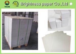 Double Side White Back Duplex Board 450gsm Paper For Printing Industry