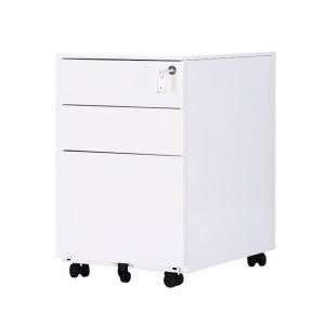 China Offic Steel Storage Mobile File Cabinets 3 Drawer Pedestal Movable Mobile Cupboard on sale
