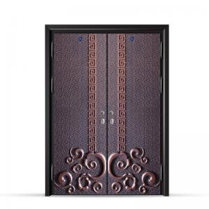 China Luxury Main Front Exterior Door Design Aluminum Door 120/150 Min wholesale