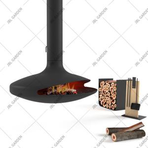 China Decorative Wood Burning Fire Pits Heater Suspended Wood Stove wholesale
