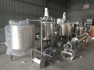 China Food Sanitary Stainless Steel Steam Heating Cheese Vats Milk Vat Milk Chilling Vat Milk Cooling Vat Yogurt Vat wholesale