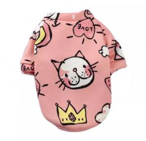 China Pink Pet Apparels Puppy Doggy And Human Plus Large Dog Clothes Hoodie For Small Dog wholesale
