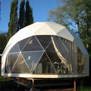 China Waterproof Inflatable Dome Tent House Customized 6m Geodesic Dome Tent wholesale