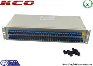 China Rack Type Fibre Optic Cable Splitter PLC 1x64 Corning Optical Fiber Passive Optical Networks wholesale