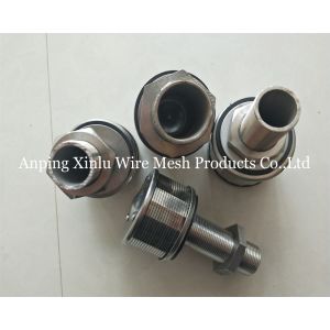 1-1/2" Diameter Wedge Wire Strainer Nozzle for Filter Tank Effective Filtration