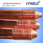 Manufactured Copper Ground Rod, diameter 17.2mm, 3/4", 2.4m length