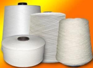 China recycled dyed 30/1 100% ring spun polyester yarn manufacturer in china wholesale