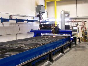 Precision CNC Flame Cutting Machine Table for Steel Plate Profiling