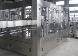 China Compact Beer Filling Machine , Automatic Glass Bottling Equipment on sale