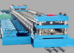 China 2 or 3 Waves Highway Safety Standard Size W Beam Guardrail Making Machine wholesale