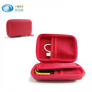 China RED Popular Moblie Hard Drive Storage Case , Eva Carrying Case 15.5*10*4cm on sale