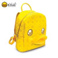 China Oxford Cute Backpack Bag 3D Duck PU Nylon non phthalate pvc Material for sale