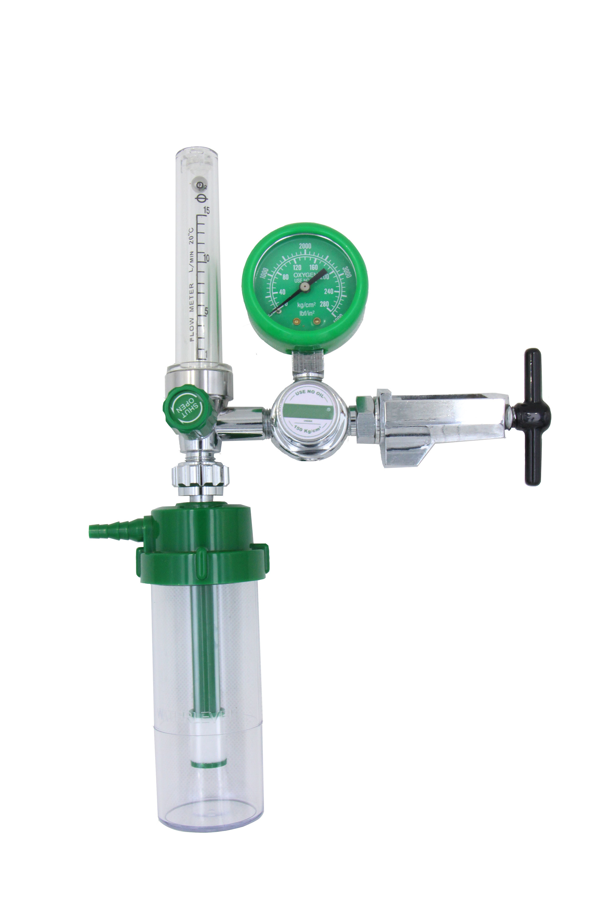 Diaphragm Portable Oxygen Regulator Piston Flowmeter Medical Oxygen Inhaler