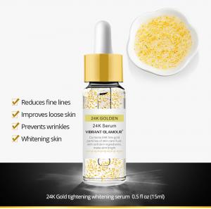 China 24K Golden Serum improve loose skin firm lifting  whitening skin preventing wrinkles 15ml on sale