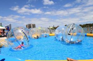 China Coloful Inflatable Walking Water Ball For Pool 2m Diameter wholesale