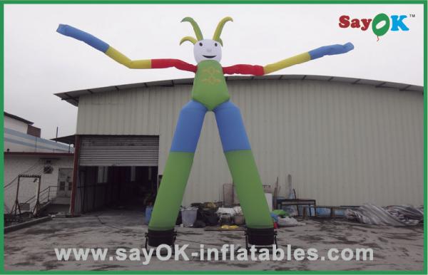 Quality Inflatable Wacky Waving Tube Man Custom Inflatable Advertising Air Dancer / Wave Man With Two Legs for sale