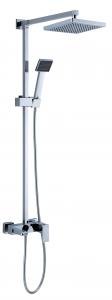 China Chrome Contemporary Single Handle Tub And Shower Faucet , ABS Top Shower HN-4E22 wholesale