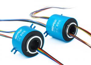 China H2056 Multi Point Contact Mini Ethernet Slip Ring With Precious Metal Cluster Brush wholesale