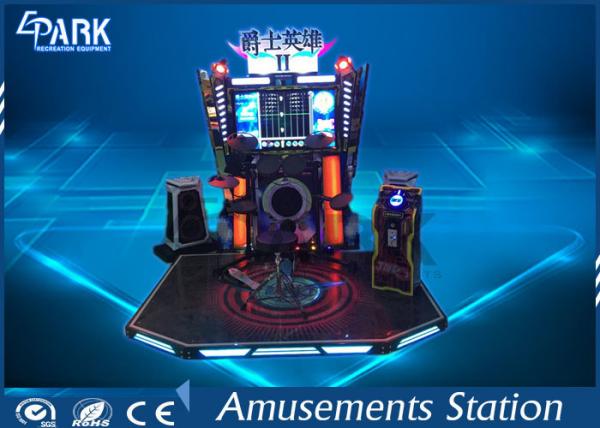 Quality Arcade Jazz Drum Musical Instrument With Redemption Game , Coin Operated Game Machine for sale