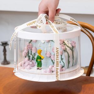 Custom Design Cake Packaging Boxes With CMYK / Pantone Printing And Matt