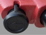 Ratchet pipe threading tools kit 1/2"-1-1/4" malleable cast iron for threading