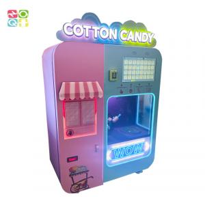 China 22 Touch Screen Auto Cotton Candy Vending Machine With Credit Card Payment System wholesale