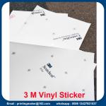 Custom 3 M Brand Vinyl Graphics Stickers with lamination and die cut