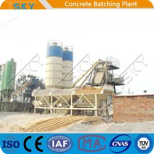 China Discharging Quickly HZS90 90m³/H Concrete Batching Systems wholesale