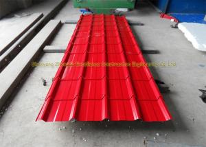 China Sound Insulation Corrugated Metal Roofing Colour Coated Steel Roofing Sheets wholesale