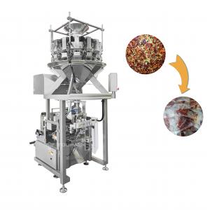 China Multi Functional Vertical Automatic Packaging Machine For Chili Pepper Potato Chip Weighing wholesale