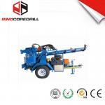 200M Protable Small Trailer Hydraulic Water Well Drilling Rig Borehole Drilling