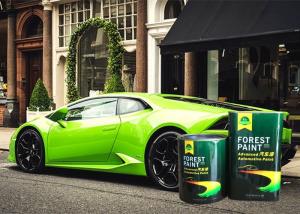 Yellowing Resistant Car Body Repair Paint Car Refinish Paint Anti Corrosion ISO14001
