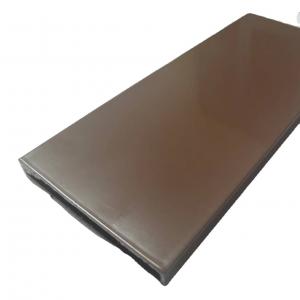China High Glossy Brown Powder Coated Aluminium Extrusions 0.8mm Thickness wholesale