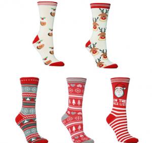 China Womens Mens Novelty Christmas Gift Socks & Stocking For The Whole Family on sale