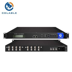 8 Ch Free To Air DVB Decoder , Digital Receiver Decoder Tuner Dvb S2 / T2 / Atsc