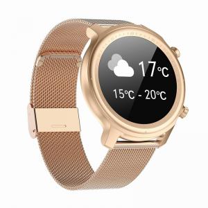 China V4.0 Waterproof Phone Watch , TFT Round Face Calorie Tracker Wristband wholesale