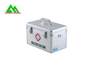 China Aluminium Alloy Lockable Medicine Box Portable Multifunctional Child Proof wholesale