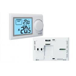 China White Color Shell Digital Non Programmable Heating Room Thermostat for HVAC System for sale
