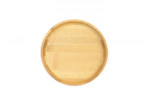 China Bamber Large Size Bamboo Serving Tray, Round Shape for High Quality Bamboo Serving Tray on sale