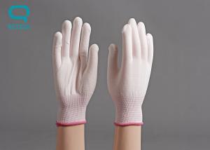 China 100% Cotton Knitted Gloves , Nylon Hand Gloves For Industrial Protection wholesale