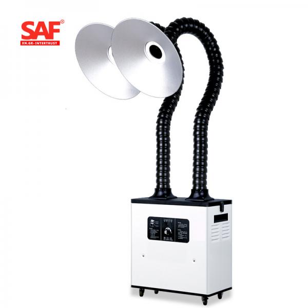 Quality Industrial Mobile Smoke Fume Extractor Portable Dust Collector 99.99% Purifying for sale
