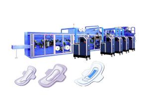 China Fully Automatic Sanitary Pad Manufacturing Machine, 600-800pcs/min, tailored size on sale