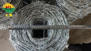 China Barbed Wire Fencing 610m 25 kg For Security on sale