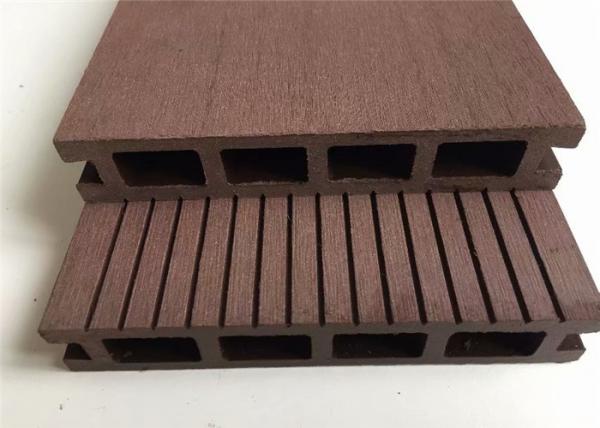 Quality Wood Fiber Composite Outdoor Deck Flooring , Custom Wood Plastic Composite Decking Tiles for sale