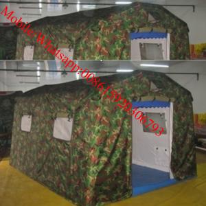 China Outdoor Camping Inflatable Tent , Inflatable Military Tent For Camping CMOD05 wholesale